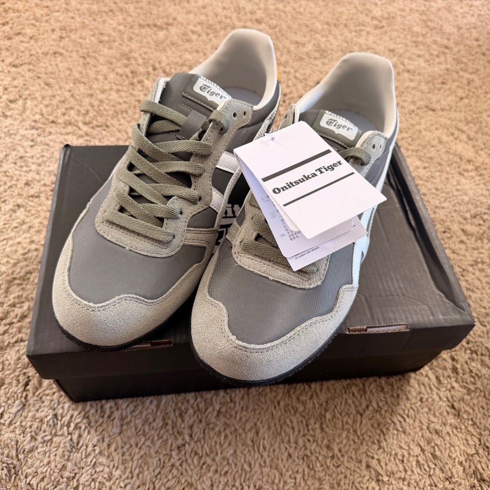 NWT Onitsuka Tiger Serrano – Burnt Olive / White - Picture 5 of 10